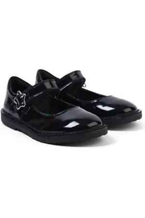 Kickers Girls Adlar MJ Stardust Patent Shoes