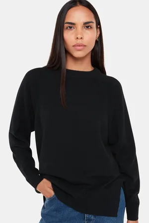 Whistles Womens Ultimate Cashmere Crew Neck Jumper