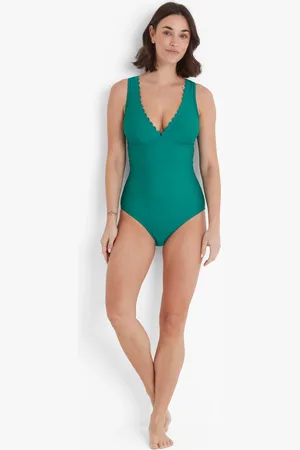 Tog 24 Green Womens Zoe Swimsuit AU 14