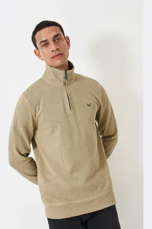 Crew Clothing Company Mens Plain Cotton Classic Sweatshirt