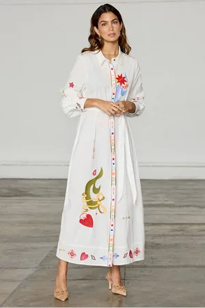 Never Fully Dressed Enchanted Shirt Dress AU 14
