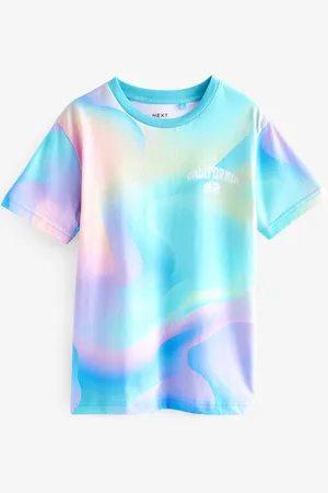 Next Boys Multi All-Over Print Short Sleeves 100% Cotton T-Shirt (3-16yrs)