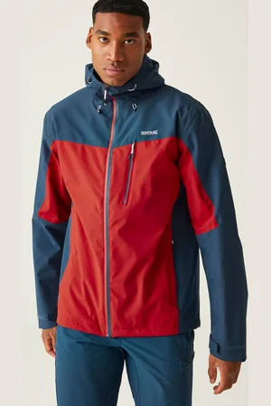 Regatta Mens Red Birchdale Waterproof Hooded Jacket