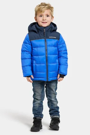 Didriksons Girls Pink Kids Fox Padded Jacket