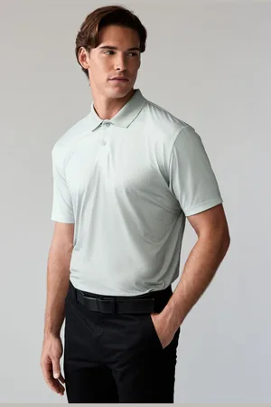 Next Mens Active Print Golf Polo Shirt