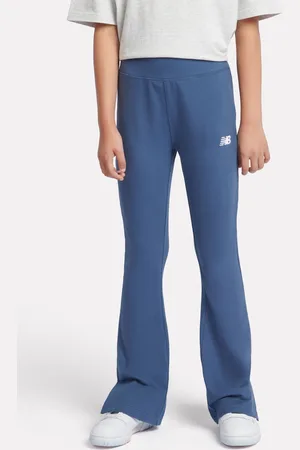 New Balance Girls Girls Small Logo Flare Leggings