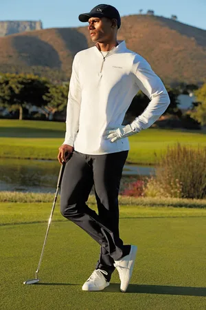 Calvin Klein Mens Newport Quarter Zip Base Layer