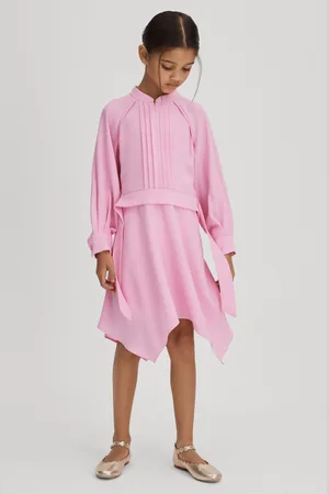 Reiss Girls Erica 9-13 yrs Zip Front Asymmetric Dress