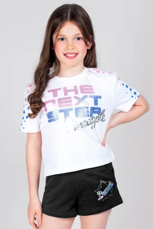 Pineapple Girls X The Next Step Crop T-Shirt