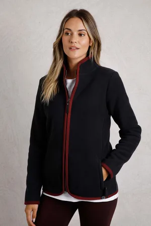 Weird Fish Womens Tiana Eco Polar Fleece Full Zip Jacket