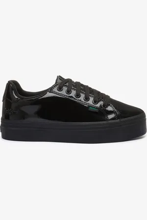 Kickers Girls Youth Tovni Stack Patent Leather Shoes