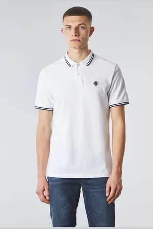 Pretty Green Barton Tip Polo Shirt L