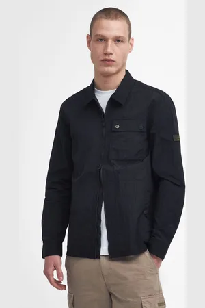 Barbour Mens Beige Inline Overshirt