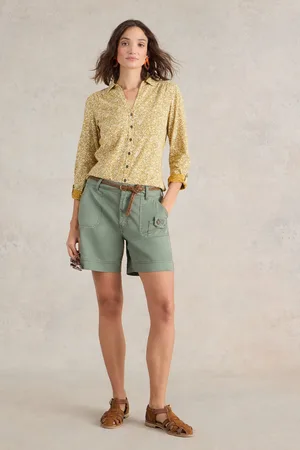 White Stuff Womens Annie 100% Cotton Jersey Shirt