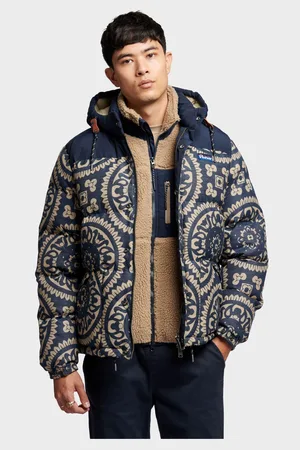Penfield Blue Mens Jacquard Bowerbridge Jacket XXL