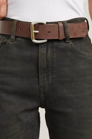G-Star Brown Dask Leather Belt 34