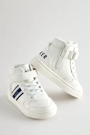 Ted Baker Boys Boys Branded Tape Hi-Top Trainers