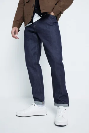 River Island Mens Slim Fit Japanese Selvedge Jeans