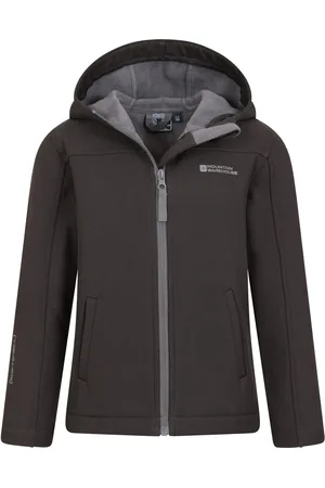 Mountain Warehouse Boys Exodus Kids Water Resistant Softshell Jacket