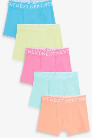 Next Boys Pastel Bright Trunks 5 Pack (2-16yrs)