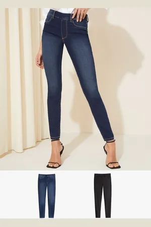 Friends Like These Womens Blue 2 Pack Elasticated Waist Jegging