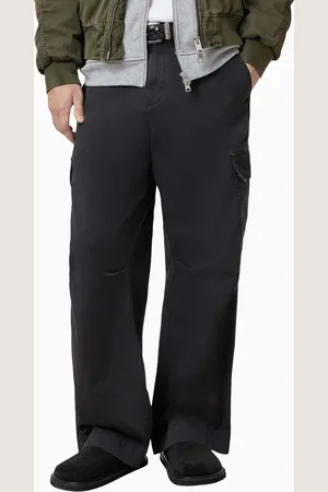 AllSaints AllSaints Black Flynn Trousers 30