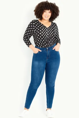 Evans Curve Fit Skinny Jeans 20 L28