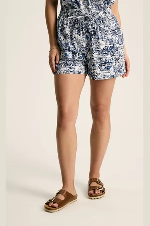 Joules Womens Cynthia on White Shorts