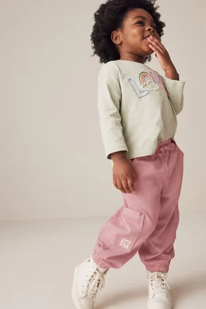 Next Girls Cargo Trousers (3mths-7yrs)