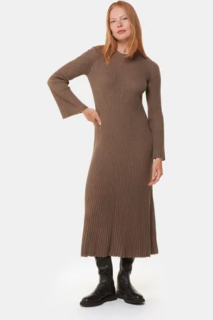 Whistles Willow Ribbed Knit Dress AU 16