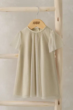 Mamas & Papas Girls Speckle Dress