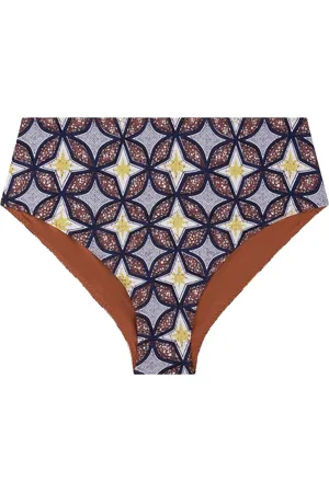 LOVE Stories Blue Pebbles High Rise Bikini Briefs M