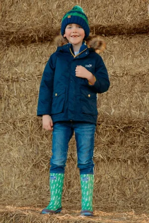 Muddy Puddles Girls Waterproof 3-In-1 Parka Jacket