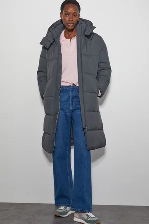 Monsoon Womens Lissy Long Hooded Puffer Coat