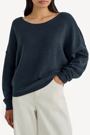 American Vintage Womens Relaxed Slouchy Knitted Jumper