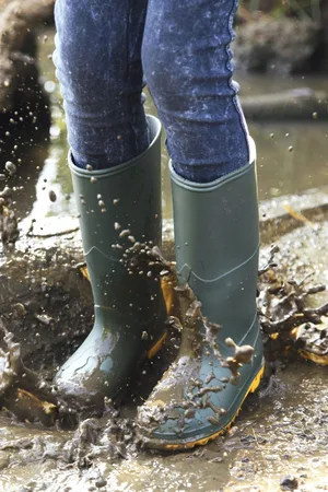 Muddy Puddles Boys Classic Waterproof Wellies