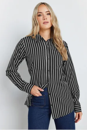 Long Tall Sally Stripe Long Sleeve Shirt AU 18 Tall