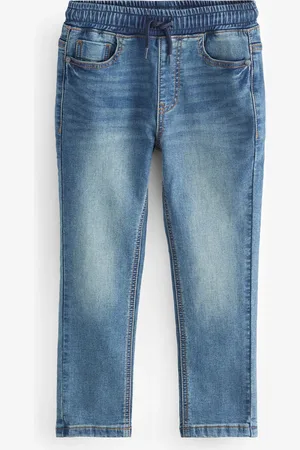 Next Boys Mid Vintage Regular Fit Stretch Elasticated Waist Jeans (3-16yrs)