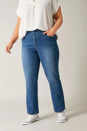 Evans Curve Straight Leg Jeans 16 L28