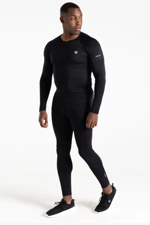 Dare 2B Mens In The Zone III Long Sleeve Base Layer Black Top M