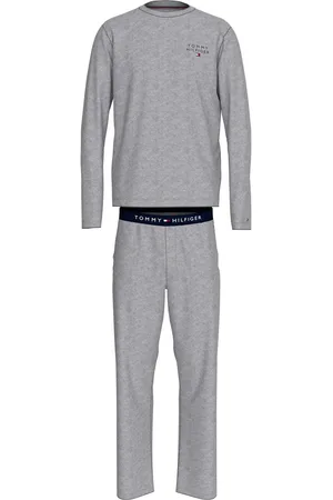Tommy Hilfiger Mens Long Sleeved Jersey Pyjamas Set