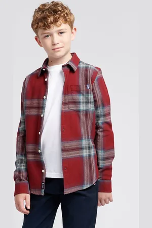 U.S. Polo Assn. Boys U. S. Polo Assn. Boys Ombre Check 100% Cotton Shirt