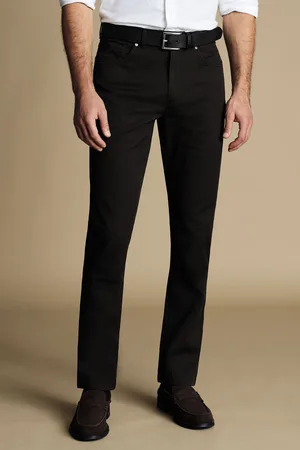 Charles Tyrwhitt Mens Twill Classic Fit 5 Pocket Jeans