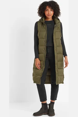 Tog 24 Green Newall Long Padded Gilet AU 14