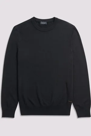 Duchamp Black Crew Neck Knit Jumpers XXL