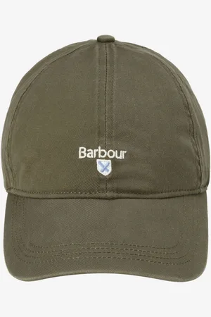 Barbour Olive Green Cascade Sports 100% Cotton Cap One