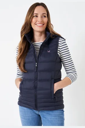 Crew Clothing Company Womens Crew Clothing Lightweight Hooded Gilet