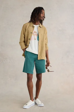 White Stuff Mens Ditsy Chino Shorts