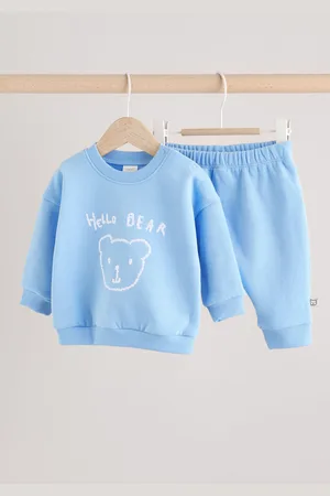 Next Boys Bear Baby Sweatshirt and Joggers Set