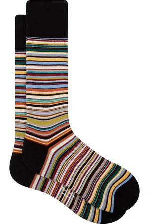 Paul Smith Stripe Black Socks One